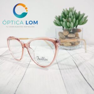 FEILLIS CAT EYE TRANSP ROSA