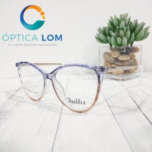 FEILLIS CRISTAL DEGRADE BLUE-COFFE